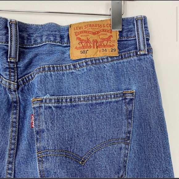 Y2K LEVI’S 501 High Waist Button Fly Jeans - Picture 4 of 4
